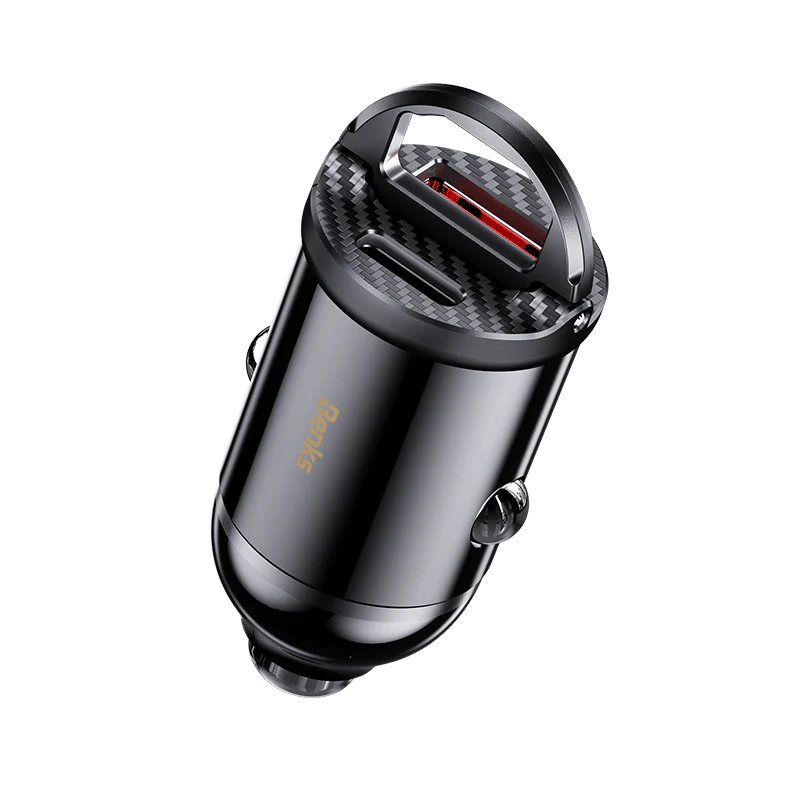 Benks C30SE Mini Dual Ports Car Charger  - Black